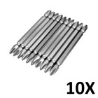 Kit 10 Pontas Bits Duplas Philips Magnéticas Ph2x65l