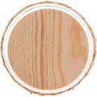 Kit 10 Potes Herméticos Vidro Com Sisal Tampa Madeira Wolff