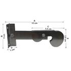 Kit 10 Prendedor Janela Veneziana Carranca Zincada - Feltrin