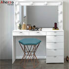 Kit 10 Puff Banqueta Louis Industrial Para Penteadeira Sala H