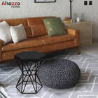 Kit 10 Puff Banqueta Louis Industrial Para Penteadeira Sala H