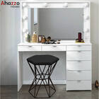 Kit 10 Puff Banqueta Louis Industrial Para Penteadeira Sala H