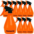 Kit 10 Pulverizador Manual Famastil Bico Jato 500ml