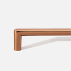 Kit 10 - Puxador Para Móvel Alça Sobrepor 128 Mm Zamac (carta