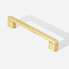 Kit 10 - Puxador Para Móvel Alça Sobrepor 128 Mm Zamac (memph