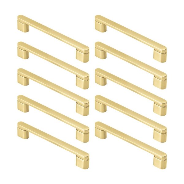 Kit 10 - Puxador Para Móvel Alça Sobrepor 128 Mm Zamac (memph