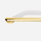 Kit 10 - Puxador Para Móvel Alça Sobrepor 128 Mm Zamac (memph