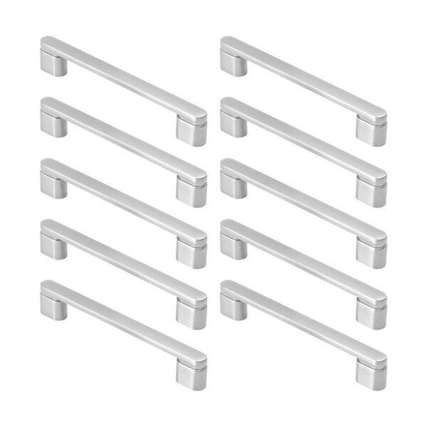 Kit 10 - Puxador Para Móvel Alça Sobrepor 128 Mm Zamac (memph