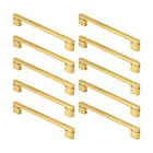 Kit 10 - Puxador Para Móvel Alça Sobrepor 160 Mm Zamac (memph