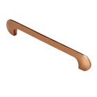 Kit 10 - Puxador Para Móvel Alça Sobrepor 160 Mm Zamac (pompe