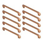 Kit 10 - Puxador Para Móvel Alça Sobrepor 160 Mm Zamac (pompe