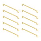 Kit 10 - Puxador Para Móvel Alça Sobrepor 256 Mm Zamac (pompe