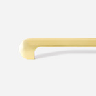 Kit 10 - Puxador Para Móvel Alça Sobrepor 256 Mm Zamac (pompe