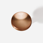 Kit 10 - Puxador Para Móvel Ponto Zamac (cartago Rosé Gold Fo