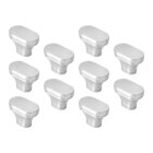 Kit 10 - Puxador Para Móvel Ponto Zamac (memphis Escovado)