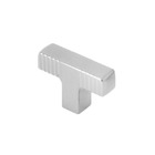 Kit 10 - Puxador Para Móvel Ponto Zamac (petra Escovado)