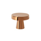 Kit 10 - Puxador Para Móvel Ponto Zamac (pompeia Rosé Gold)