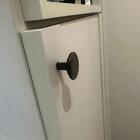 Kit 10 Puxadores 1764 Grenade Ponto Preto Fosco Móveis Armári