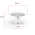 Kit 10 Puxadores  Moveis Puxador Concha  Puxadores Antigos -