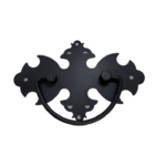 Kit 10 Puxadores Alça Medalhão Puxador Rústico