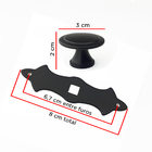 Kit 10 Puxadores Colonial Puxador Para Gaveta Vintage