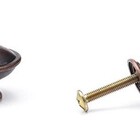 Kit 10 Puxadores Concha Cozinha E Puxador Redondo Gaveta - Br