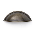 Kit 10 Puxadores Concha Puxador De Cozinha - Ouro Velho