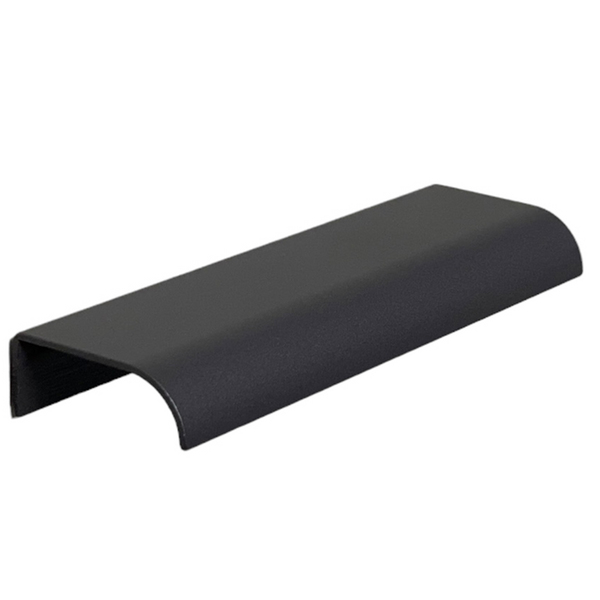 Kit 10 Puxadores Para Móveis Wave Reto Alumínio Titânio 125mm