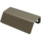 Kit 10 Puxadores Pv22 80 Alça De Sobrepor Bronze Para Móvel A