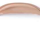 Kit 10 Puxadores Rose Gold Concha Para Moveis