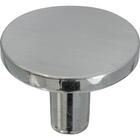 Kit 10 Puxadores Ruiz 191 Ponto Redondos Cromado Para Móveis