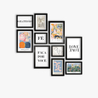 Kit 10 Quadros Decorativos Expressive Prints Monet