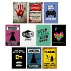 Kit 10 Quadros Para Decoração Frases Jogos Banheiro Quarto