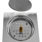 Kit 10 Ralos Click Inteligente Aço Inox Banheiros Lavabos Cas