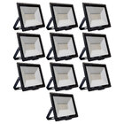 Kit 10 Refletores De Led 100w Fortled