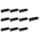 Kit 10 Réguas Com 5 Tomadas Margirius Tmu5-320 2p+t 20a Preta