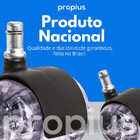 Kit 10 Rodinhas De Escritório Roda Giratória Anti-risco Desli