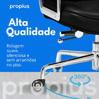 Kit 10 Rodinhas Pino 11mm Roda Giratória Para Móvel Anti-ruíd