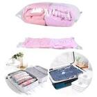 Kit 10 Sacos À Vácuo Para Viagem Roupas Organização 70x100 Cm