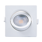 Kit 10 Spot De Led Embutir Alltop Par20 Quadrado 7w Bivolt Ta