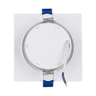 Kit 10 Spot De Led Embutir Slim Mr11 Quadrado 3w Bivolt 6500k