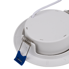 Kit 10 Spot De Led Embutir Slim Mr16 Redondo 6w Bivolt 4100k