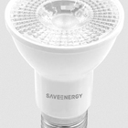 Kit 10 Spot Embutir Sand Save Energy P/ Lâmpada Par20 Branco