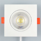 Kit 10 Spot Led 3w Embutir 3000k Direcionável Quadrado Md1008