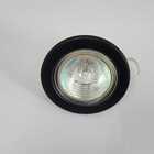 Kit 10 Spot Lindo Fixo Embutir Redondo 50wx220v Preto Complet