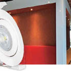 Kit 10 Spot Redondo 5w Led Direcionável De Embutir Luz Branca