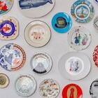 Kit 10 Suportes Com Mola Pratos Até 30cm Suporte Para Prato D