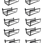 Kit 10 Suportes De Jardineira Para Jardim Vertical