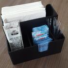 Kit 10 Suportes Sachê Porta Guardanapos Açúcar Organizadores