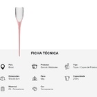 Kit 10 Taças Beach 210ml Rosa Bebê Boccatti Espumante Praia